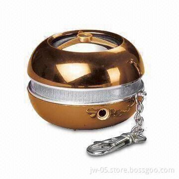 Mini Speaker with Flying Saucer Shape, Used for Mobile Phones, Computers and MP3/MP4 Players